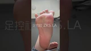 Asian Girl Feet from above