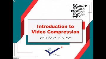 Introduction to Video Compression