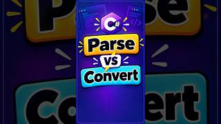 Parse vs Convert in C# 🤔 | Explained for Beginners #csharp c# #learncsharp