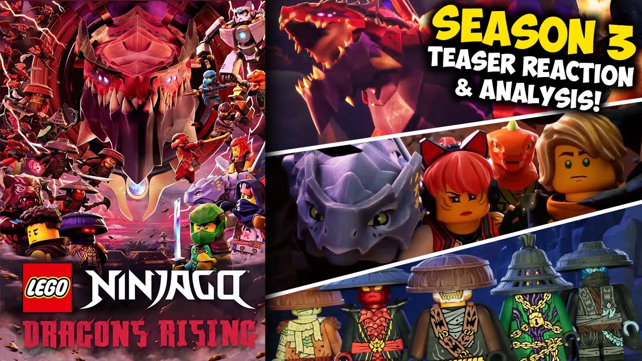 Ninjago Dragons Rising Season 3 FIRST Teaser Reaction & Analysis
