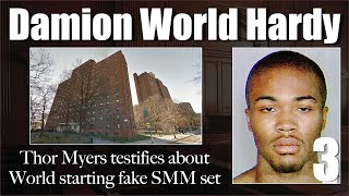 Thor Myers says World started fake SMM set to get youth to blindly follow his orders
