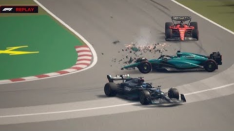 Crash Compilation | F1 Manager 23