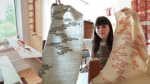 HOW TO WEAVE A FLOATING WEFT | BEGINNERS WEAVING TUTORIAL FOR ANY LOOM