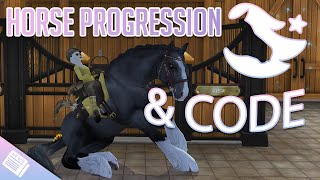 CODE, Promos, Progression des chevaux & départs | Star Stable - SSO