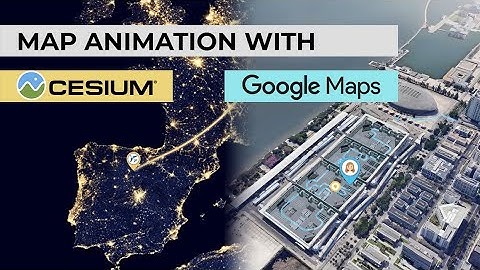 Cesium flyover with Google 3d Tiles
