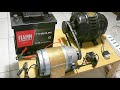 Alternator 220V & Motor generator 12V, charging system