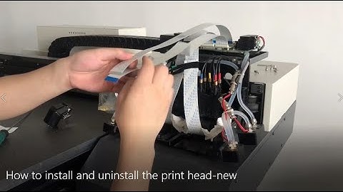 Technology——How to install and uninstall the uv printer