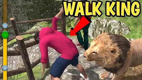 Walking Through Mountain - Walk King: Race on Stair Gameplay - Gaming Walkthrough part 1