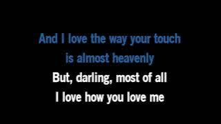 I love how you love me  - Glen Campbell - Karaoke