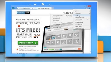 How to turn on Tracking Protection in Internet Explorer® 10 on Windows® 8 PC