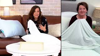 Not So Hot Cool to the Touch Performance Sheet Set on QVC