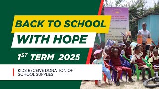 Raising Hope Centre | Giving Donations to Refugee and Kenyan School Kids Back to School with Hope