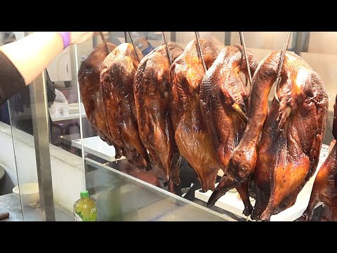 Taiwanese Street Food - Crispy Roast Duck 脆皮烤鴨