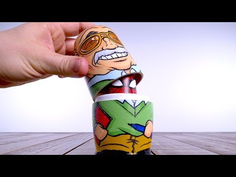 STAN LEE NESTING DOLL Painting: Matryoshka Tribute!