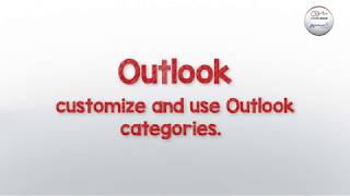 Outlook - Set up Categories for Outlook