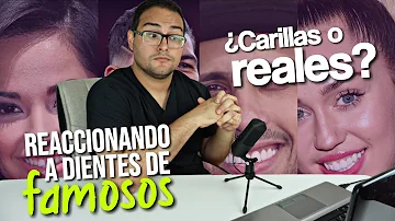 ¿Cómo se llaman los dientes que se ponen los famosos?