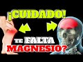 ¡PELIGRO!: Así EVITARAS la FALTA de MAGNESIO| ESTOS son los SINTOMAS de ALARMA de MAGNESIO BAJO