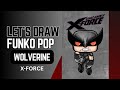 Let’s Draw Funko Pop Style - Wolverine (X-Force Suit)