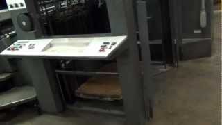 1996 Heidelberg six color sheet fed press model SM-102-6P3.MTS