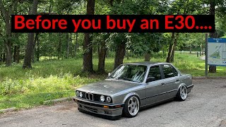 Things you need to know before buying a BMW E30!