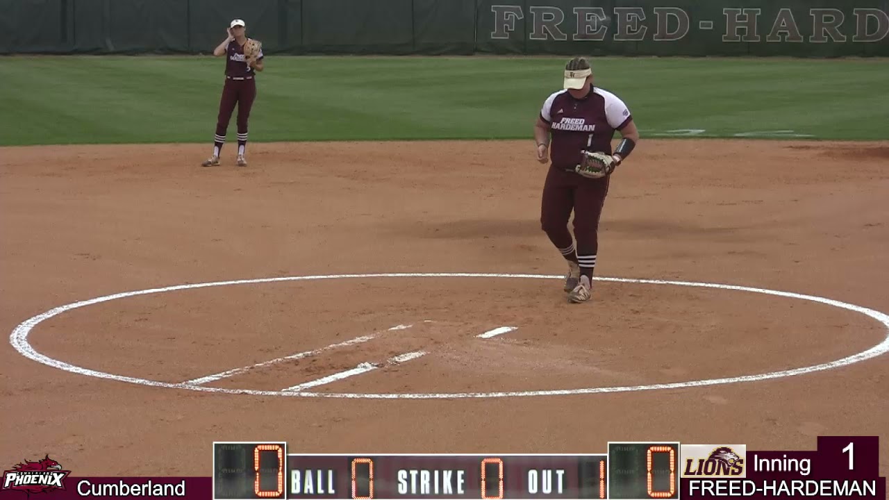 FHU vs Cumberland Softball Games 17APR2021