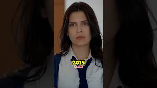 Kırgın Çiçekler dizi oyuncularının yıllar içindeki değişimi. #kırgınçiçekler