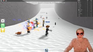 Рамина играет в Roblox Epic Minigames с Братом