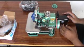 : ASSEMBLE OVERLOCK SEWING MACHINE - MERAKIT MESIN OBRAS