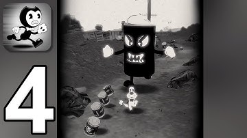 Bendy in Nightmare Run - Gameplay Walkthrough Part 4 - Bendy in Soup Gone Bad (iOS, Android)