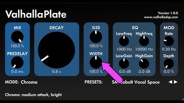 Tutorial - How To Use Valhalla Plate Reverb