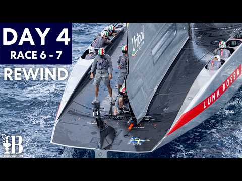 Thrilling Day On Water | Louis Vuitton Cup Semi Final Day 4 | 37th America's Cup Highlights Rewind