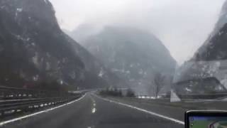 Vienna-Italy Onboard Pov Drive 6 Tarvisio