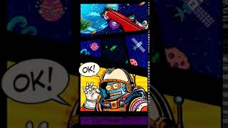 Galaxy Themes - [poly] astronaut of space cartoon screenshot 4