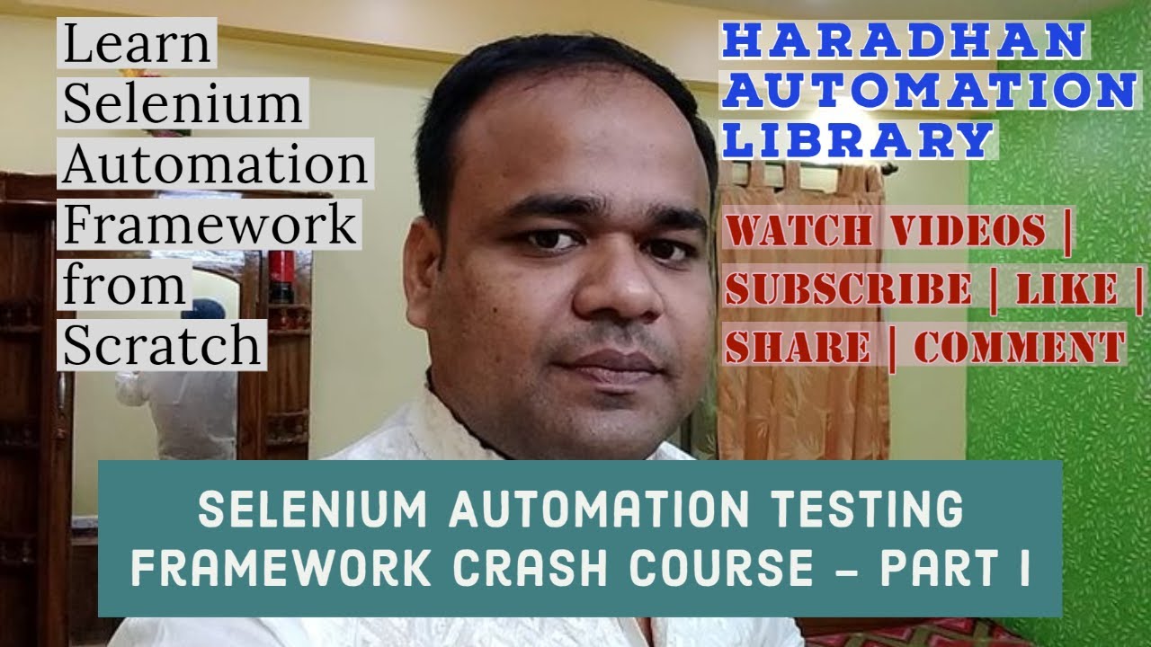 Selenium Automation Testing Framework (Data Driven) Crash Course - Part ...