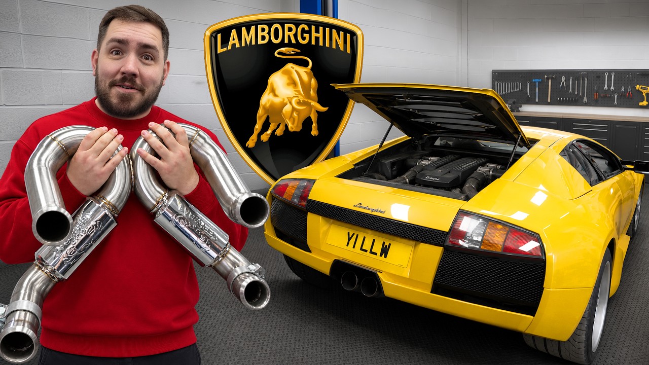 I Fit My Dream Exhaust To My Lamborghini Murcielago