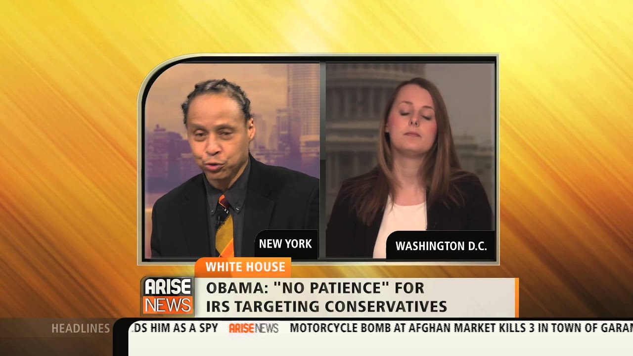 05/14/13 Arise America, IRS Tea Party Targetting Scandal