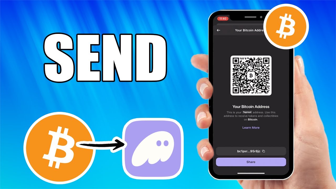 How To Send BITCOIN To Phantom Wallet- Step By Step | Send Money To Phantom Wallet