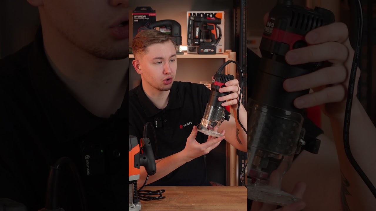 Отличия фрезеров: кромочный и погружной