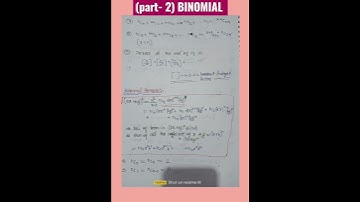 (Part-2) Binomial Theorem #shorts #youtubeshorts #maths #mathematics #binomial_theorem #mathsvishal