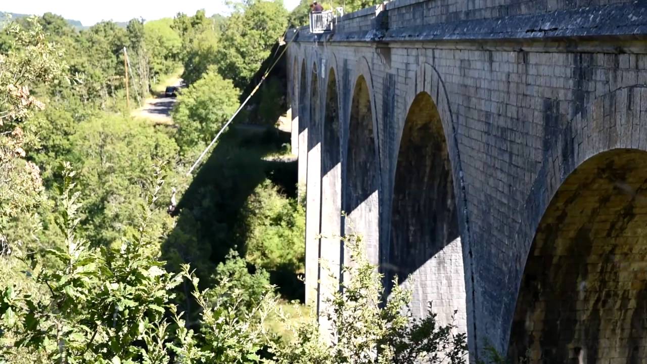 Saut à L'Elastique 50 m Tethwinn 2016 Antipodes Millau // Saint