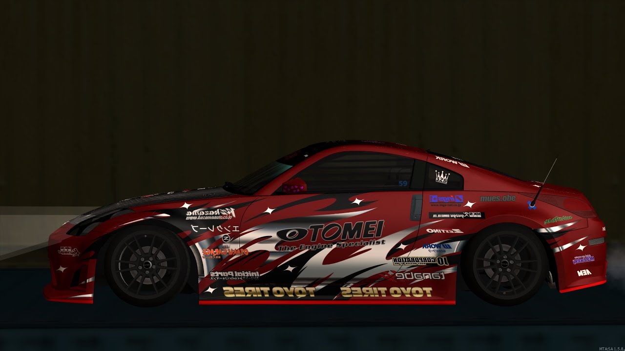 Nissan 350z drift paradise настройка