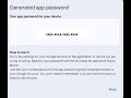 How to generate 16 character App Password from the google Account