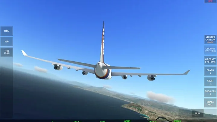 RFS, easy flight, LICP - LICJ (A340-200)