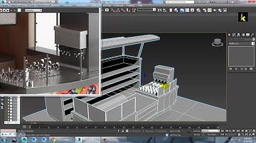 Tutorial on Modeling and Texturing a food stall in 3dsmax ( Part 4)