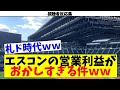 【視聴者反応シリーズ⑭】エスコンの今シーズンの営業利益がマジでとんでもないことになっていたwwwww