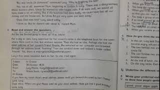 CLASS 5   English   Unit 2