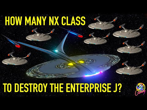 How Many NX-01's To Destroy The Enterprise J? - Star Trek