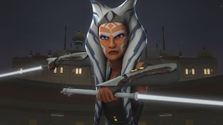 Star Wars Rebels - Ahsoka Tano vs. The Inquisitors (Seventh Sister \& Fifth Brother) [1080p]