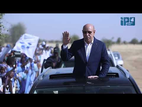 رئيس الجمهورية يصل إلى مقاطعة ومبو بولاية كيدي ماغه