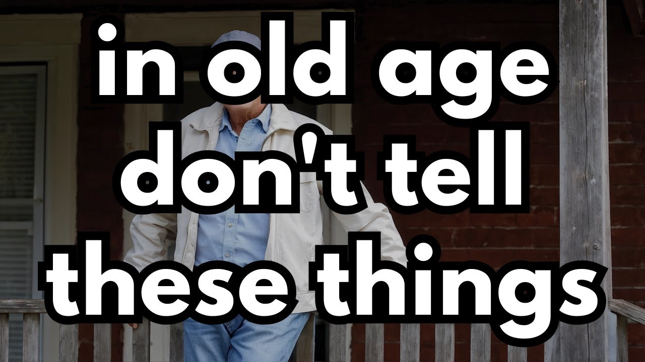 Outline Video 9 THINGS YOU SHOULD NEVER TELL ANYONE IF YOU ARE BETWEEN 55 AND 75 YEARS OLD - Wisdom for Living